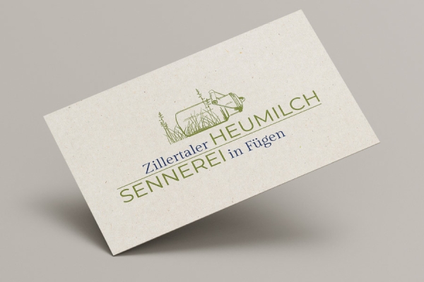 Logodesign | Zillertaler Heumilch Sennerei Fügen